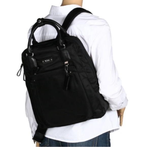 Tumi Voyageur Ascot Convertible Backpack, Black - Picture 2 of 11